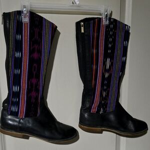 Reef Aztec knee boots size 10